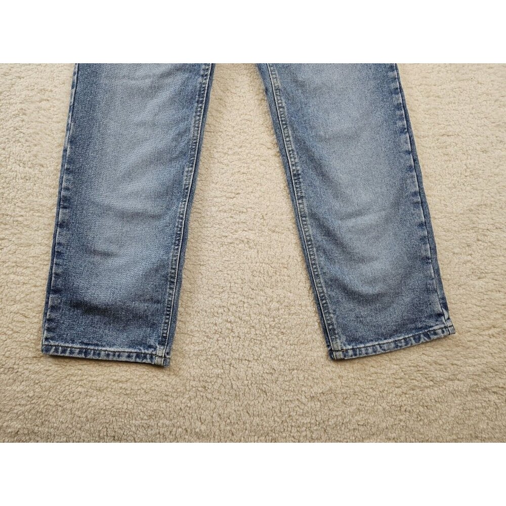 Bass Jeans Women's 10 Short Relaxed Fit Light Wash Blue Mom Jeans Preppy 90s - Picture 14 of 16